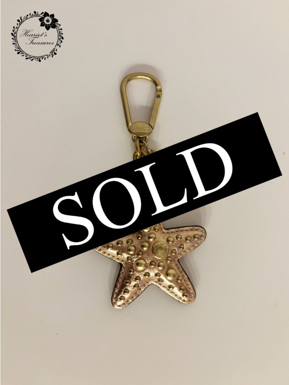 Coach Starfish Bag Charm